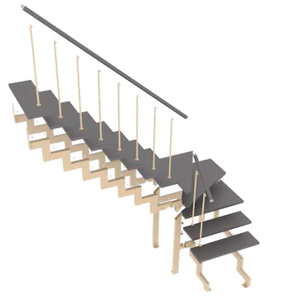 какую лестницу выбрать деревянную или на металлокаркасе